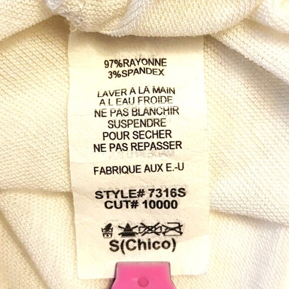 COCO | White Sleeveless Open Flow Tunic - Picture 8 of 8